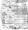 Death Certificate for Chaskel Seibel