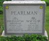Al (Abraham) & Anne Pearlman's headstone