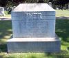 Ayer headstone - Douglas Ayer, Evelyn Simons Ayer, and Arthur Overton Ayer