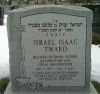 Israel Isaac Tward's headstone