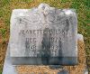 Jeanette Bilsky's headstone