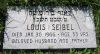 Lou Seibel's footstone