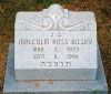 Malcolm Ross BIlsky's headstone
