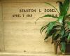 Stanton Sobel's cryptstone (close-up)