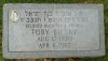 Toby Bilsky's footstone