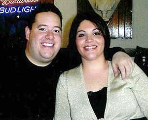 Dan Rosen and his then fiancee, Emily Gladstein (2005)