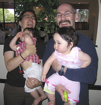 Cynthia & Eric Gilbert with Jacob Giver and Abigail Rose (2007)