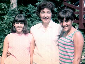 Nan Hurlburt with Nancy and Susan (1967)