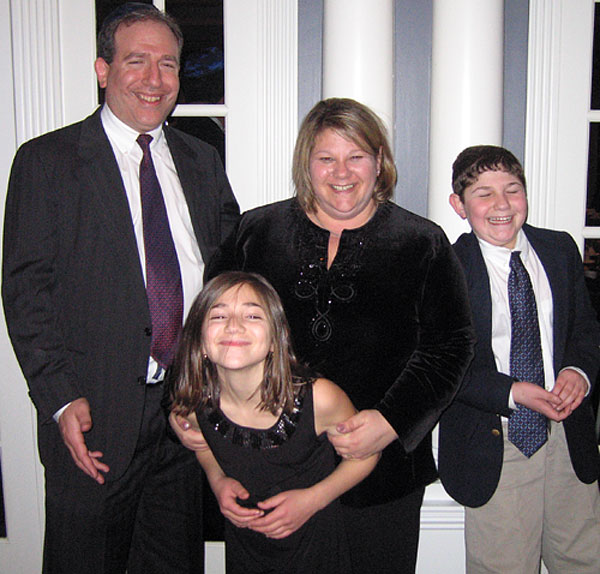 David & Lynn Schulman with Zachary and Marlee (2008)