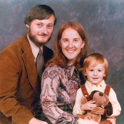 Jim & Eileen White with Jacob (1978)
