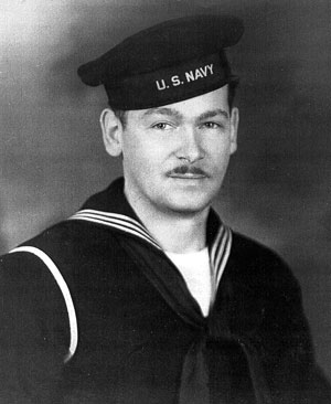 Joe Seibel in Navy uniform (abt 1943)