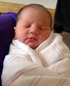 Lily Jayne Shapiro one day old (2009)