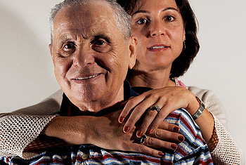 Morris Friebaum and daughter Janice (2007)