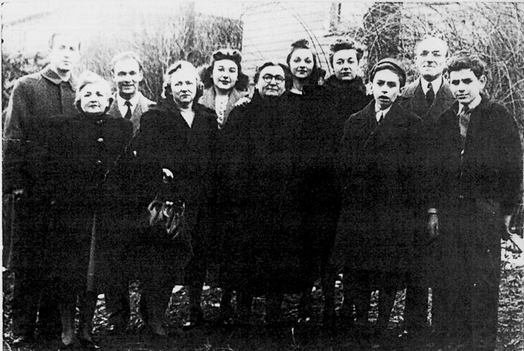 Seibel Family gathering (Purim, March 1940)