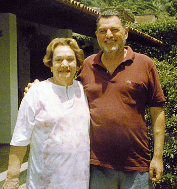 Sonia Resnitzky with son Moyses