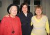 Leah Villency Neuberger with cousins Chana Zitman Peles and Tova Zitman Zeinvel (2008)