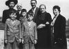 Rubin and Gussie Auerbach with Dora, Abe, and 3 grandsons:<br>
Bob Steinfeld, Al Auerbach, and Dick Steinfeld (1945?)

